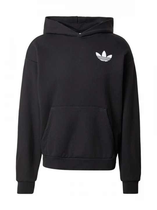 Foto van product ADIDAS ORIGINALS Sweatshirt 'World Wide Hoops' zwart / wit