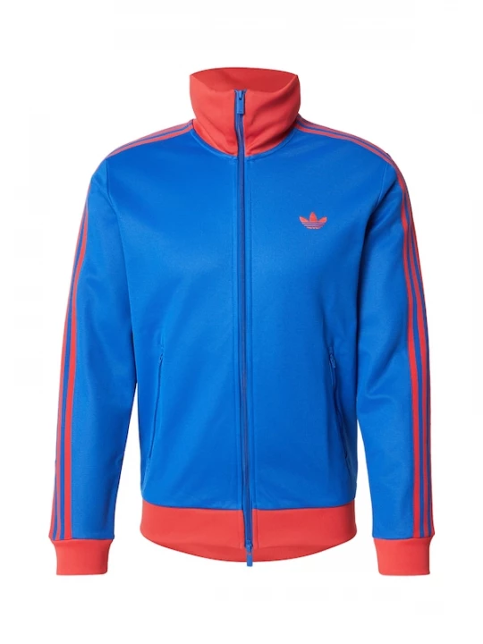Foto van product ADIDAS ORIGINALS Sweatvest 'CLASSIC' blauw / lichtrood
