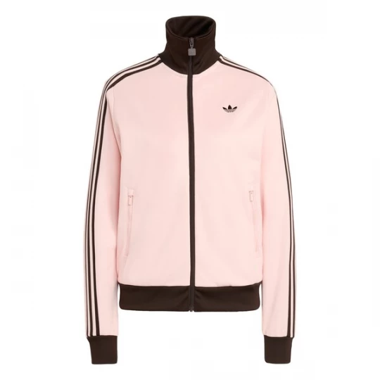 Foto van product ADIDAS ORIGINALS Sweatvest 'Classic' chocoladebruin / rosa