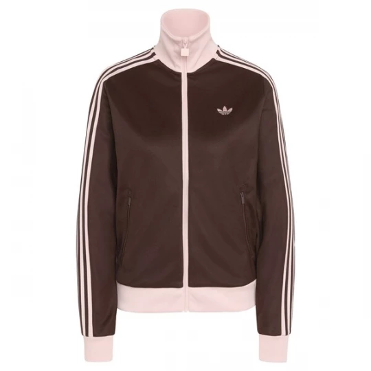 Foto van product ADIDAS ORIGINALS Sweatvest 'Classic' donkerbruin / rosa