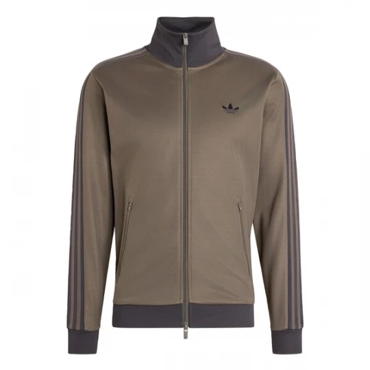 Foto van product ADIDAS ORIGINALS Sweatvest 'Classic' donkergrijs / olijfgroen