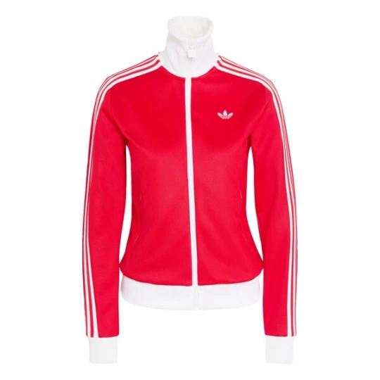 Foto van product ADIDAS ORIGINALS Sweatvest 'Classic' rood / wit