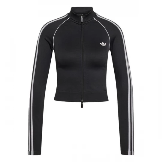 Foto van product ADIDAS ORIGINALS Sweatvest 'Essentials' zwart / wit