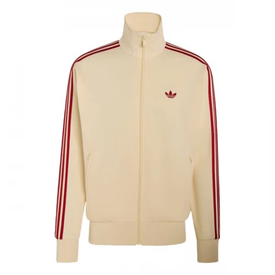 Foto van product ADIDAS ORIGINALS Sweatvest 'Firebird' chamois / karmijnrood