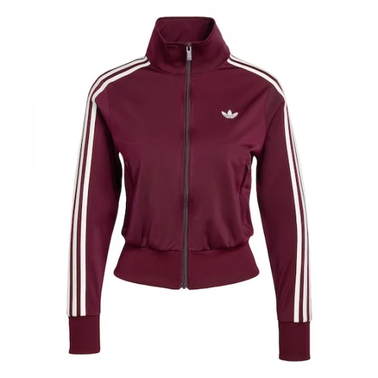 Foto van product ADIDAS ORIGINALS Sweatvest 'Firebird' Classic' wijnrood / offwhite