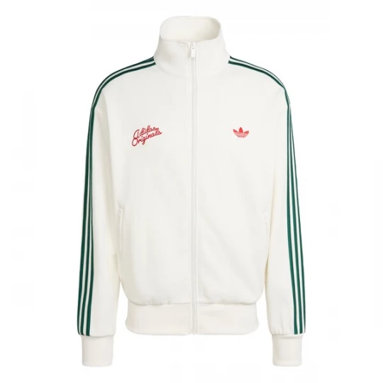 Foto van product ADIDAS ORIGINALS Sweatvest 'Firebird' donkergroen / rood / wit
