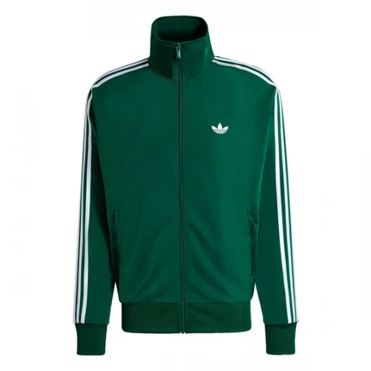Foto van product ADIDAS ORIGINALS Sweatvest 'Firebird' donkergroen / wit
