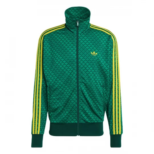 Foto van product ADIDAS ORIGINALS Sweatvest 'Firebird' geel / smaragd / donkergroen
