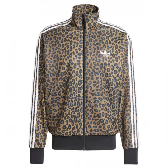 Foto van product ADIDAS ORIGINALS Sweatvest 'Firebird Leo' bruin / grijs / zwart / wit