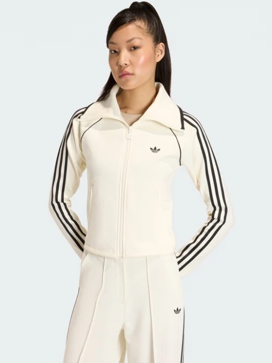 Foto van product ADIDAS ORIGINALS Sweatvest 'Firebird' zwart / offwhite