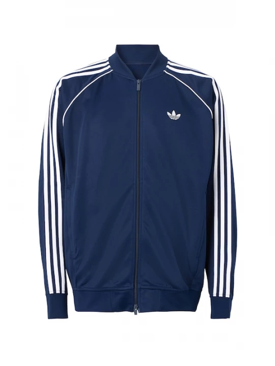 Foto van product ADIDAS ORIGINALS Sweatvest 'SST Adicolor Classics' donkerblauw / wit