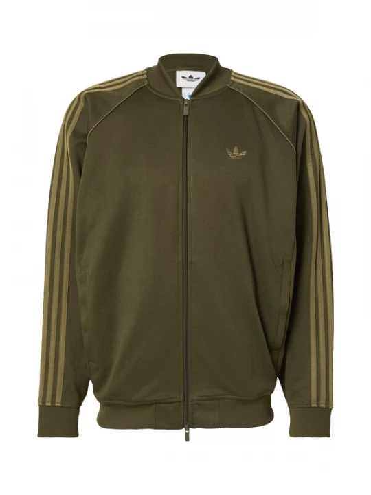 Foto van product ADIDAS ORIGINALS Sweatvest 'SST Adicolor Classics' donkergroen