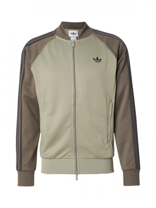 Foto van product ADIDAS ORIGINALS Sweatvest 'SST' groen / kaki / zwart