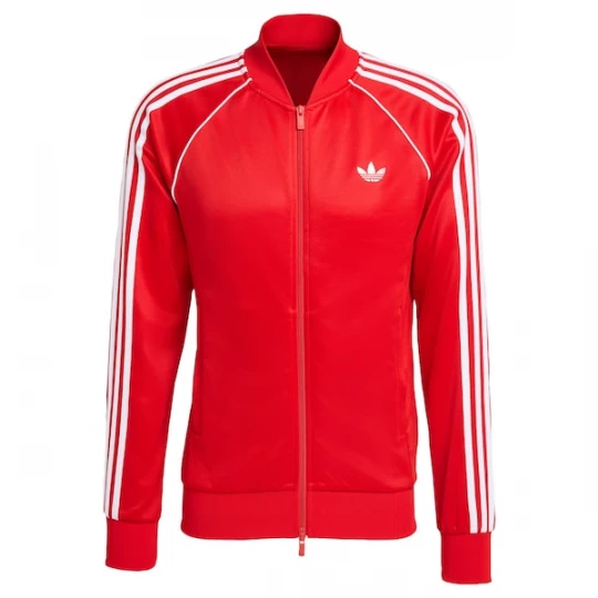 Foto van product ADIDAS ORIGINALS Sweatvest 'SST' rood / wit