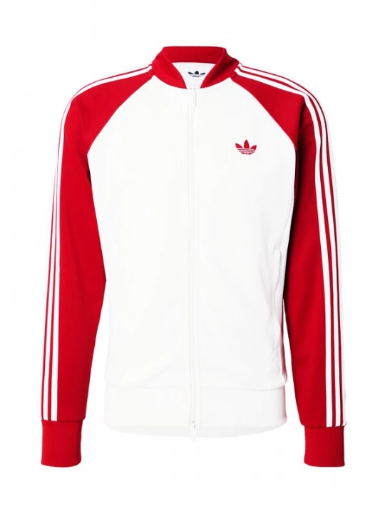 Foto van product ADIDAS ORIGINALS Sweatvest 'SST' rood / wit