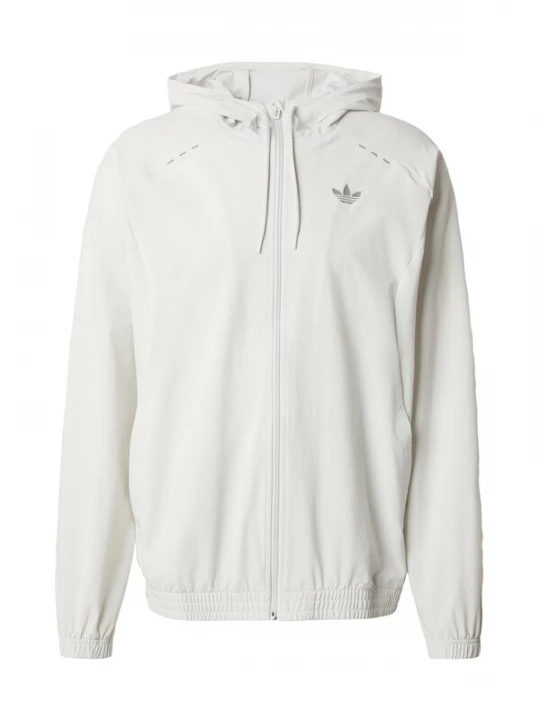 Foto van product ADIDAS ORIGINALS Sweatvest 'Trefoil Essentials' lichtgrijs / zilver