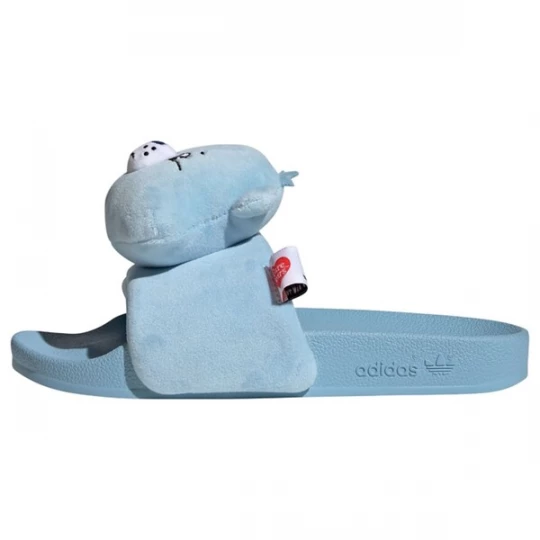 Foto van product ADIDAS ORIGINALS Teenslipper 'Care Bears X Adidas Adiletten' lichtblauw / zwart / wit