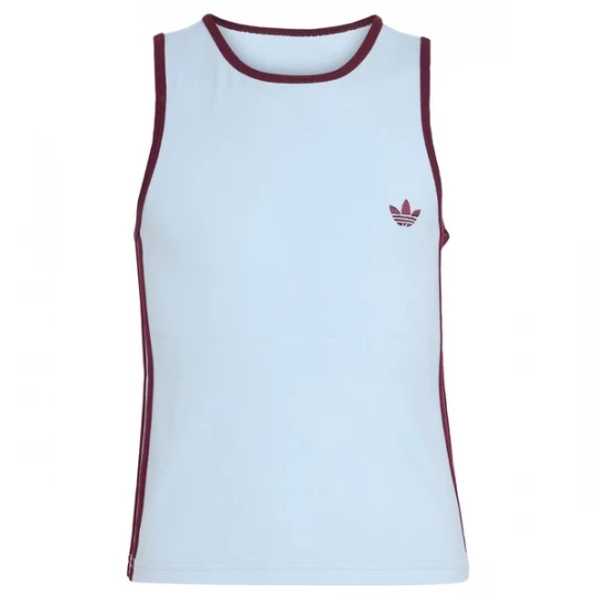 Foto van product ADIDAS ORIGINALS Top 'Adicolor' lichtblauw / bourgogne