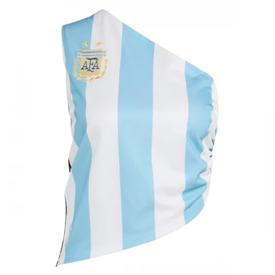 Foto van product ADIDAS ORIGINALS Top 'Argentina' lichtblauw / pasteelgeel / zwart / wit