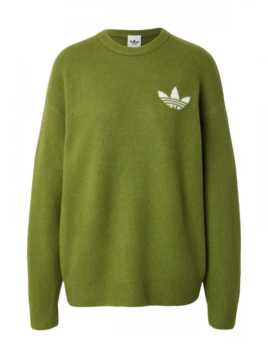 Foto van product ADIDAS ORIGINALS Trui 'Athletic Dept' kiwi / wit