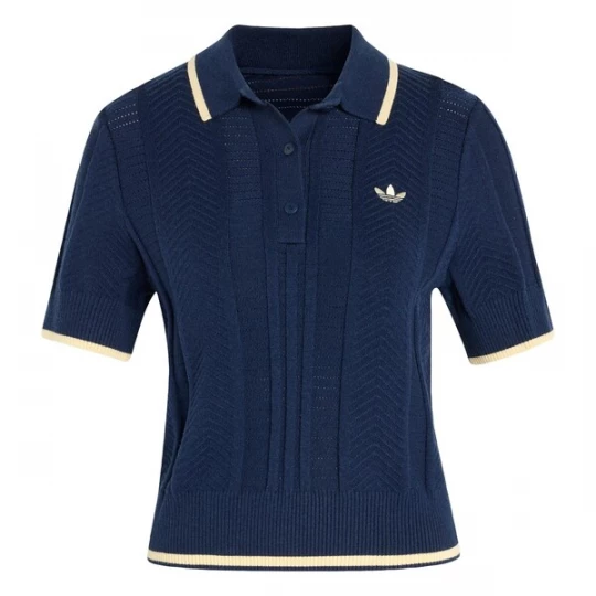 Foto van product ADIDAS ORIGINALS Trui 'Cali' sand / donkerblauw