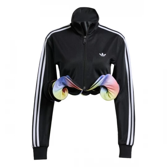 Foto van product ADIDAS ORIGINALS Tussenjas 'Adidas x Jeremy Scott' blauw / oudroze / zwart / wit