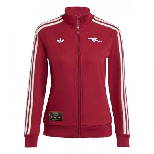 Foto van product ADIDAS ORIGINALS Tussenjas 'FC Arsenal Terrace Icons' karmijnrood / wit