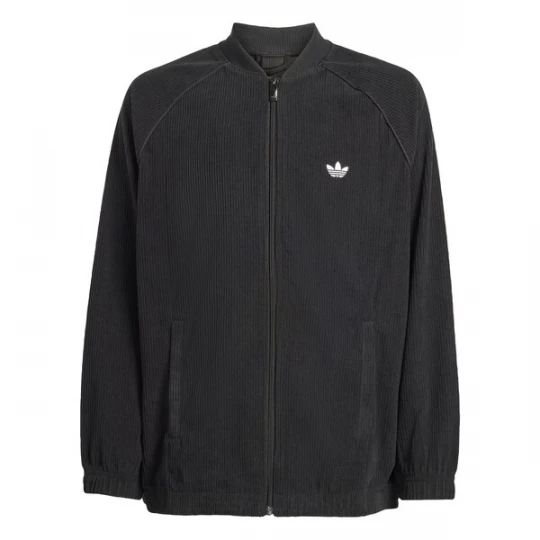 Foto van product ADIDAS ORIGINALS Tussenjas 'SST OVERSIZED CORDUROY TRACK' zwart
