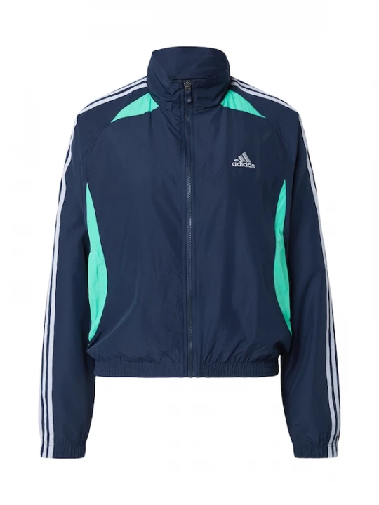 Foto van product ADIDAS ORIGINALS Tussenjas 'TEAMGEIST TT' navy / lichtgroen / wit