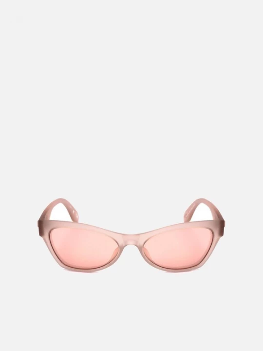 Foto van product ADIDAS ORIGINALS Zonnebril 'Adidas Original OR0010 Shiny black / 16 / 135 Women Sunglasses' pink