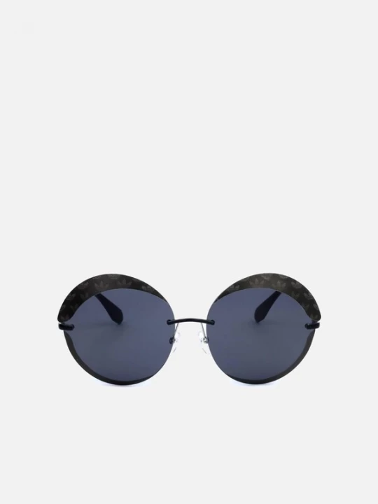 Foto van product ADIDAS ORIGINALS Zonnebril 'Adidas Original OR0019 Matte black 67 / 17 / 135 Women Sunglasses' zwart