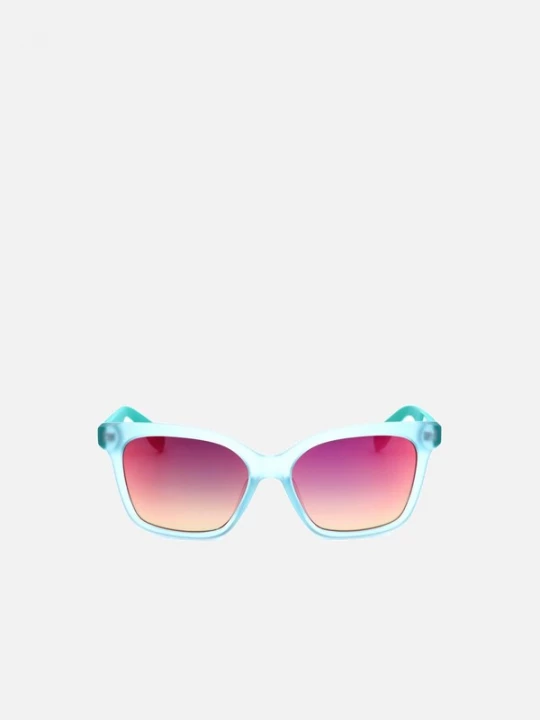 Foto van product ADIDAS ORIGINALS Zonnebril 'Adidas Original OR0070 Matte turquoise / 16 / 140 Women Sunglasses' groen