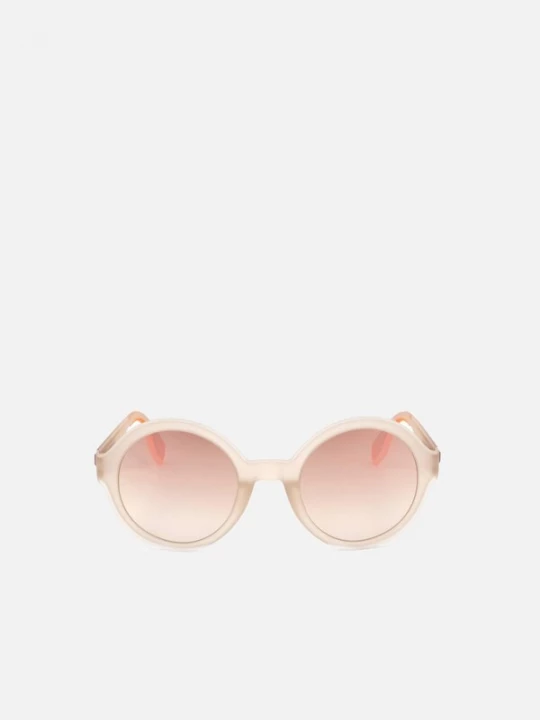 Foto van product ADIDAS ORIGINALS Zonnebril 'Adidas Original OR0080 Shiny light brown / 24 / 140 Women Sunglasses' pink