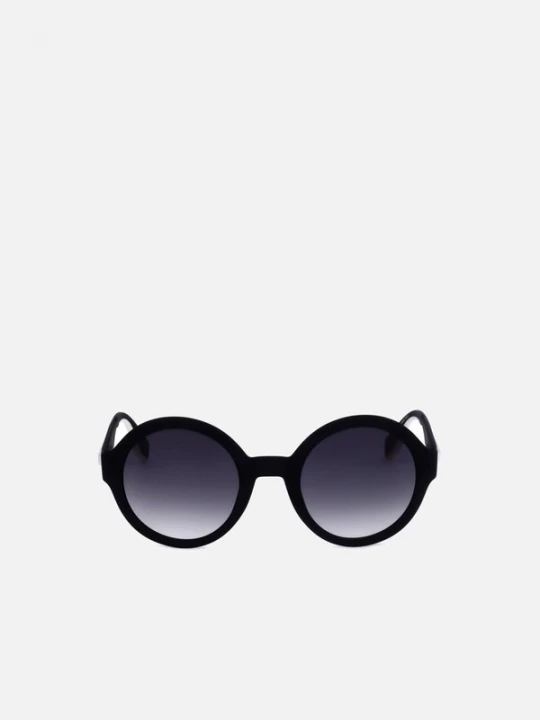 Foto van product ADIDAS ORIGINALS Zonnebril 'Adidas Original OR0080 Shiny light brown / 24 / 140 Women Sunglasses' zwart