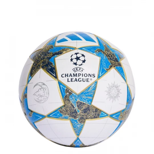 Foto van product ADIDAS PERFORMANCE Bal 'UCL League 25 / 26 League Stage' blauw / goud / zwart / wit