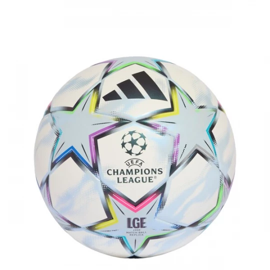 Foto van product ADIDAS PERFORMANCE Bal 'UEFA Champions League 26 / 27 Liga J350' opaal / geel / zwart / wit