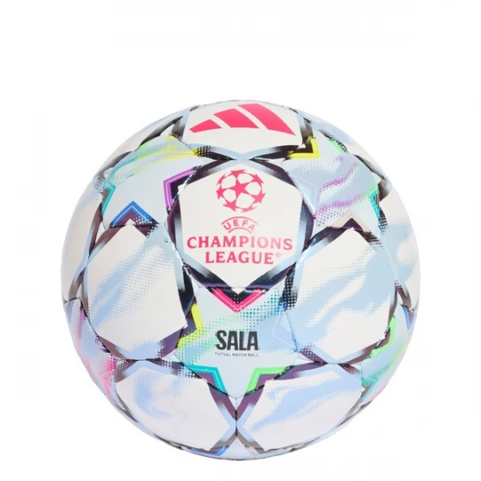 Foto van product ADIDAS PERFORMANCE Bal 'UEFA Champions League 26 / 27 Pro Sala' lichtblauw / rood / zwart / wit