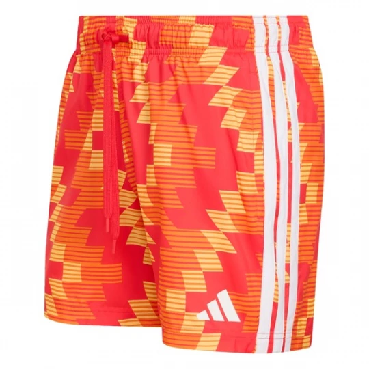 Foto van product ADIDAS PERFORMANCE Boardshorts 'FB AOP' lichtoranje / donkeroranje / oranjerood / wit