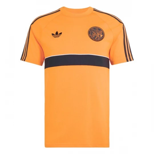 Foto van product ADIDAS PERFORMANCE Functioneel shirt 'Ajax Amsterdam' donkeroranje / zwart / wit