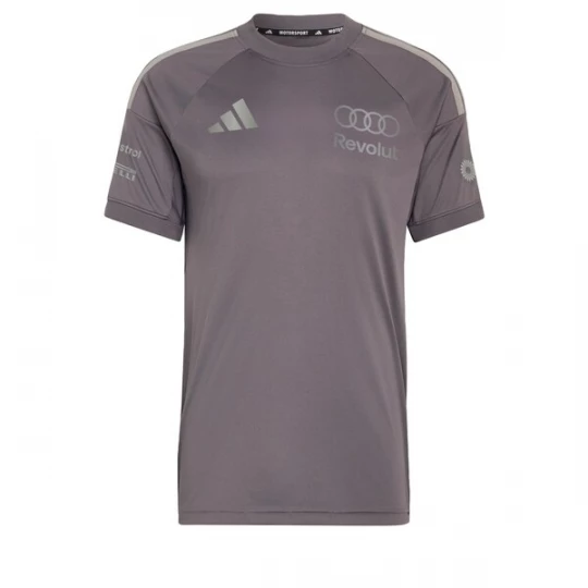 Foto van product ADIDAS PERFORMANCE Functioneel shirt 'Audi Formula One Team Driver' grijs / aardetinten
