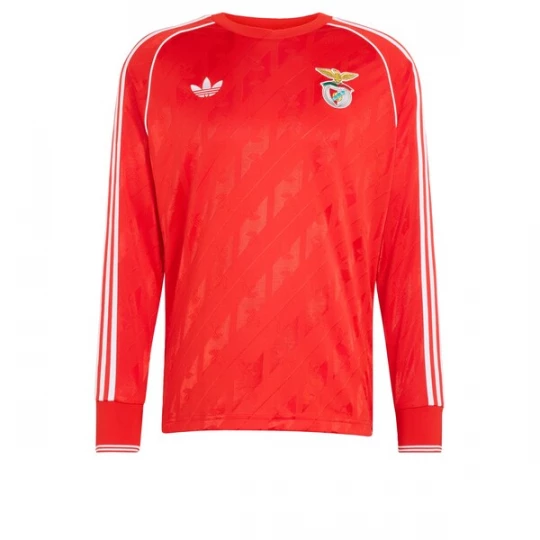 Foto van product ADIDAS PERFORMANCE Functioneel shirt 'Benfica' curry / rood / wit