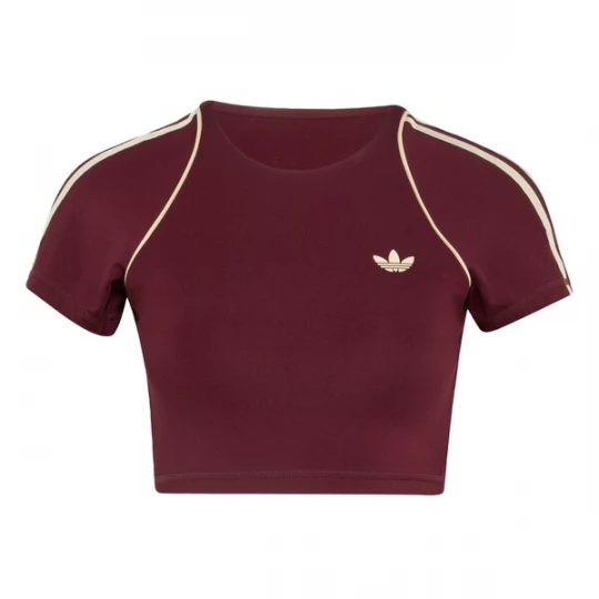 Foto van product ADIDAS PERFORMANCE Functioneel shirt bordeaux / wit