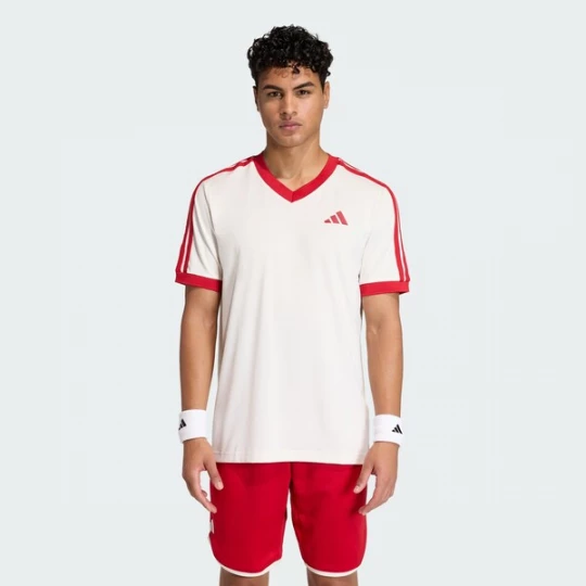 Foto van product ADIDAS PERFORMANCE Functioneel shirt 'Classics' rood / wit