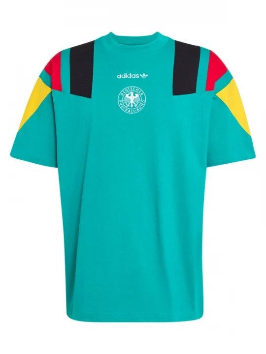 Foto van product ADIDAS PERFORMANCE Functioneel shirt 'DFB EQT' spar / rood / zwart / wit