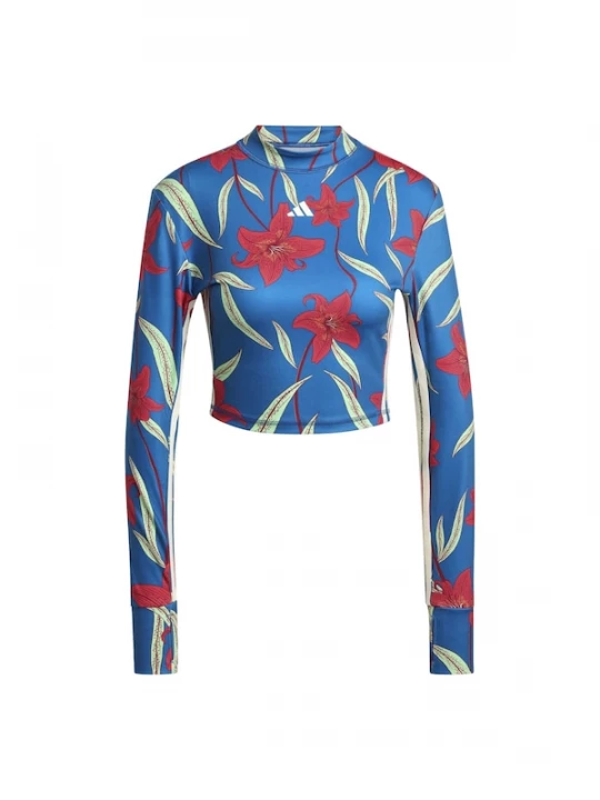 Foto van product ADIDAS PERFORMANCE Functioneel shirt donkerblauw / pastelgroen / cranberry / wit