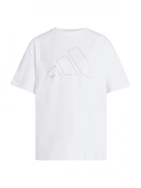 Foto van product ADIDAS PERFORMANCE Functioneel shirt 'ESS' grijs / wit