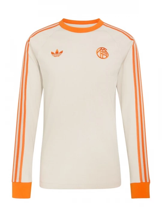 Foto van product ADIDAS PERFORMANCE Functioneel shirt 'FCB' beige / oranje