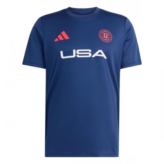 Foto van product ADIDAS PERFORMANCE Functioneel shirt 'FIFA Fussball-Weltmeisterschaft 26™ USA' donkerblauw / lichtrood