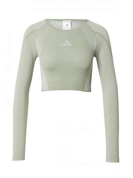 Foto van product ADIDAS PERFORMANCE Functioneel shirt groen / wit