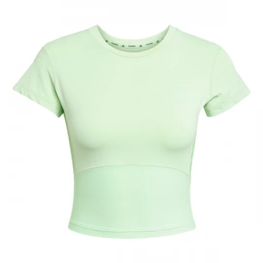 Foto van product ADIDAS PERFORMANCE Functioneel shirt 'Hyperglam' limoen